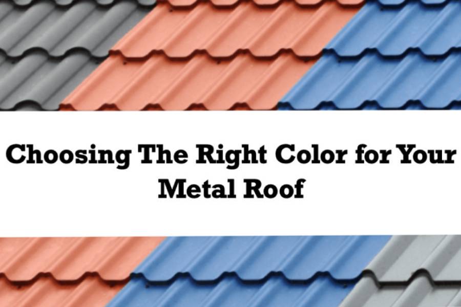Choosing The Right Color for Your Metal Roof